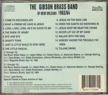 CD The Gibson Brass Band: 1963/64