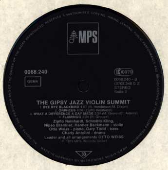 LP The Gipsy Jazz Violin Summit: The Gipsy Jazz Violin Summit