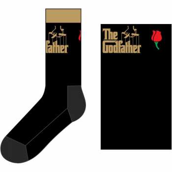 Merch The Godfather: Ankle Socks Logo The Godfather Gold