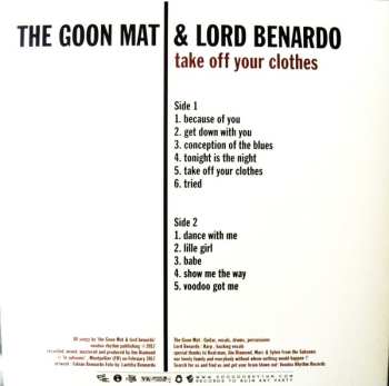 LP/CD The Goon Mat And Lord Benardo: Take Off Your Clothes