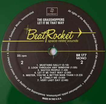 LP The Grasshoppers: Let It Be That Way CLR