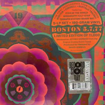 5LP/Box Set The Grateful Dead: Boston Garden 5.7.77 LTD