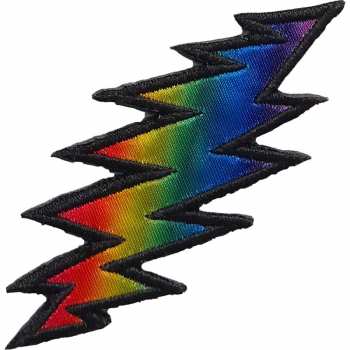 Merch The Grateful Dead: Patch Lightning Rainbow