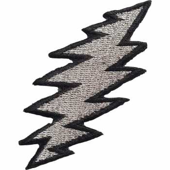 Merch The Grateful Dead: Patch Lightning Silver