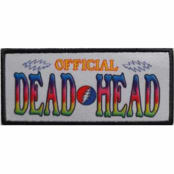 Merch The Grateful Dead: Patch Official Dead Head