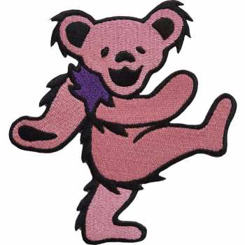 Merch The Grateful Dead: Patch Pink Dancing Bear
