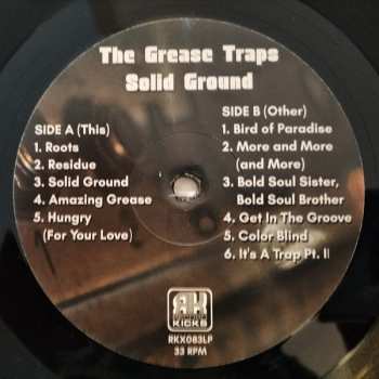 LP The Grease Traps: Solid Ground