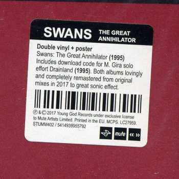 2LP Swans: The Great Annihilator