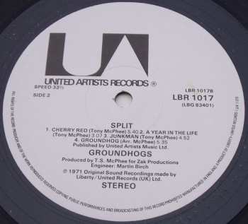LP The Groundhogs: Split