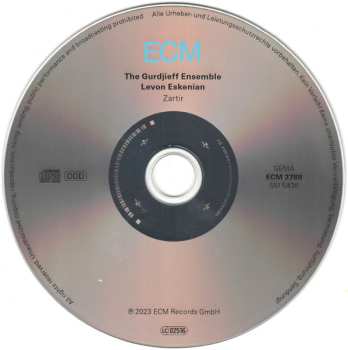 CD The Gurdjieff Folk Instruments Ensemble: Zartir = Զարթիր