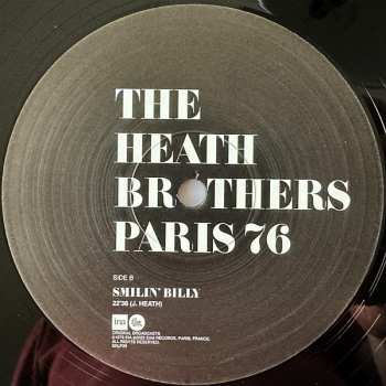 LP The Heath Brothers: Paris 76 LTD