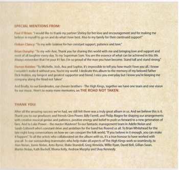 CD The High Kings: The Road Not Taken