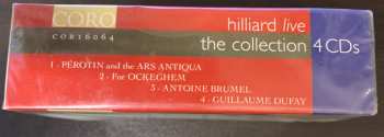 4CD The Hilliard Ensemble: Hilliard Live The Collection: 1 Perotin And The Ars Antiqua, 2 For Ockeghem, 3 Antoine Brumel, 4 Guillaume Dufay 