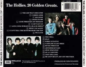 CD The Hollies: 20 Golden Greats