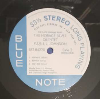 LP The Horace Silver Quintet: The Cape Verdean Blues