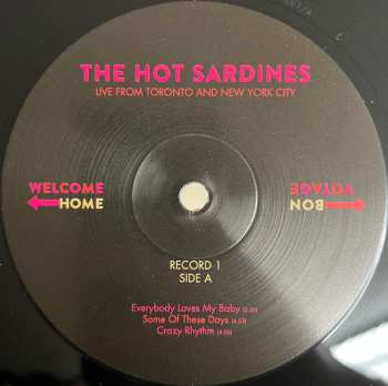 2LP The Hot Sardines: Welcome Home Bon Voyage - Live From Toronto And New York City