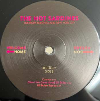 2LP The Hot Sardines: Welcome Home Bon Voyage - Live From Toronto And New York City