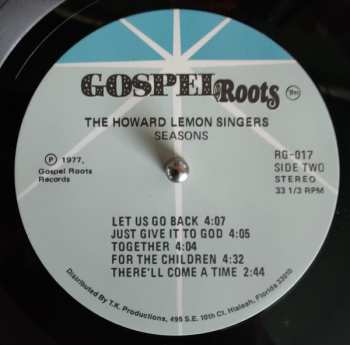 LP Howard Lemon Singers: Seasons