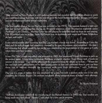 CD The Human Instinct: Peg Leg (The Lost Tapes)