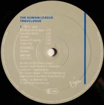LP The Human League: Travelogue