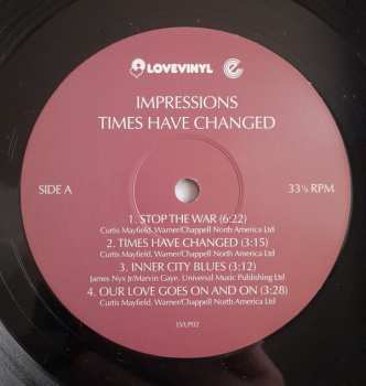 LP The Impressions: Times Have Changed