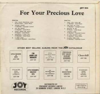 LP The Impressions: For Your Precious Love...
