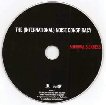 CD The International Noise Conspiracy: Survival Sickness