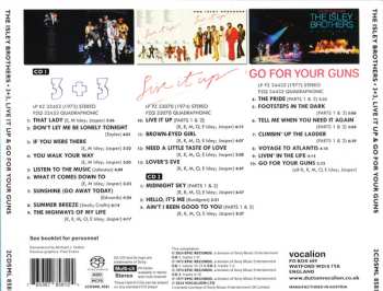 2SACD The Isley Brothers: 3+3, Live It Up & Go For Your Guns