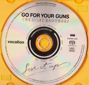 2SACD The Isley Brothers: 3+3, Live It Up & Go For Your Guns
