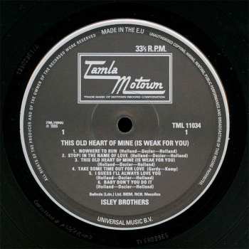 LP The Isley Brothers: This Old Heart Of Mine