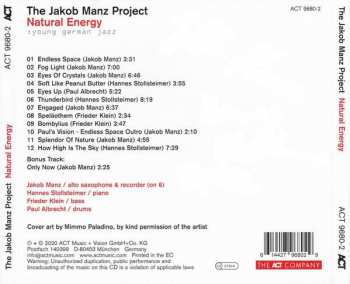 CD The Jakob Manz Project: Natural Energy