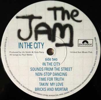 LP The Jam: In The City