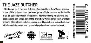 LP The Jazz Butcher: Brave New Waves Session LTD | CLR