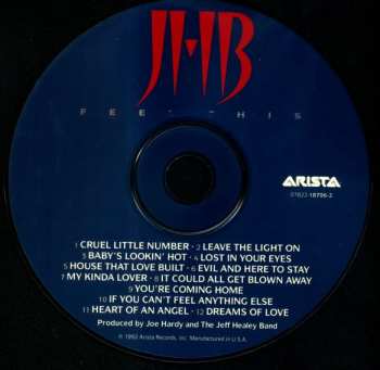 CD The Jeff Healey Band: Feel This