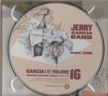 3CD The Jerry Garcia Band: GarciaLive Volume 16, Madison Square Garden, November 15th, 1991