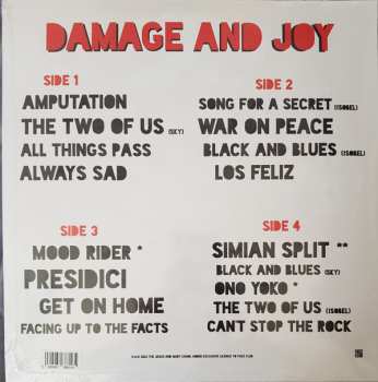 2LP The Jesus And Mary Chain: Damage And Joy DLX | LTD
