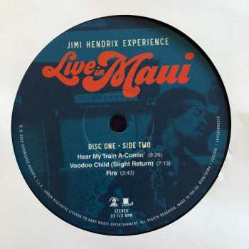 3LP/Blu-ray The Jimi Hendrix Experience: Live In Maui LTD
