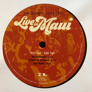 3LP/Blu-ray The Jimi Hendrix Experience: Live In Maui LTD