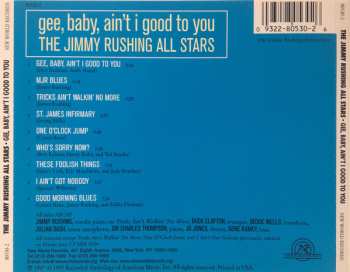 CD The Jimmy Rushing All Stars: Gee Baby Ain't I Good To You
