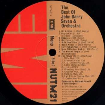 LP The John Barry Seven: The Best Of The John Barry Seven
