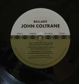 LP/CD The John Coltrane Quartet: Ballads LTD