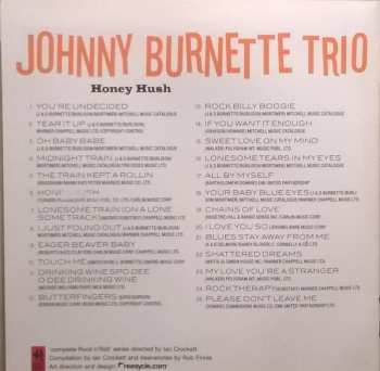 CD The Johnny Burnette Trio: Honey Hush