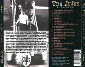 CD The Jujus: You Treat Me Bad "1965-1967"
