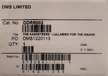 LP The Kasketeers: Lullabies For The Insane
