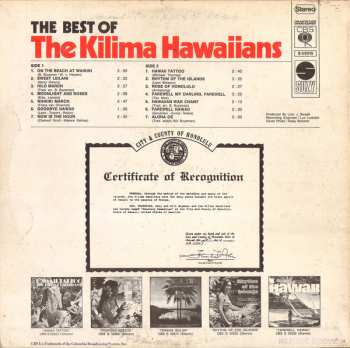 LP De Kilima Hawaiians: The Best Of The Kilima Hawaiians