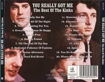CD The Kinks: The Best Of The Kinks - You Really Got Me