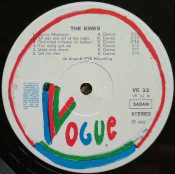 LP The Kinks: The Kinks