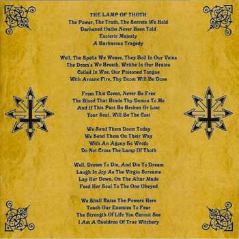 CD The Lamp Of Thoth: Cauldron Of Witchery