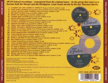 CD The Lamplighters: Loving, Rocking, Thrilling (The Complete Federal Recordings)