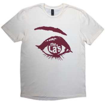 Merch The La's: The La's Unisex T-shirt: Rouge Big Eye (natural) (small) S